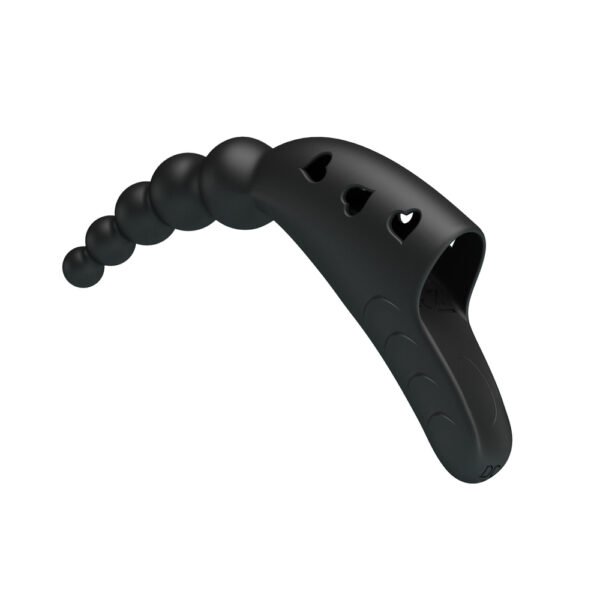 Silicone Beaded Finger Vibrator BI-300088