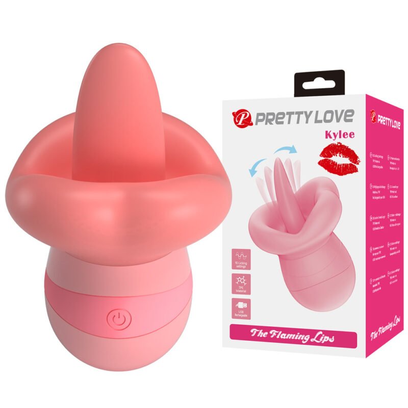 Prettylove Licking Tongue Clit Massager BI-300089