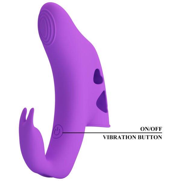 Love Heart Finger Vibrator BI-300096
