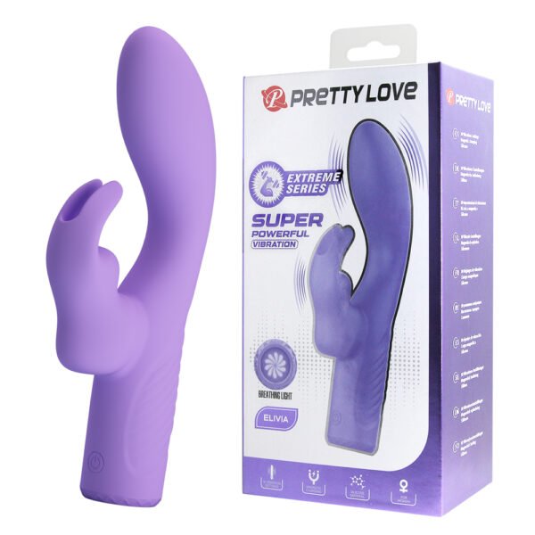 Prettylove Slim Jack Rabbit Vibrator BI-300124