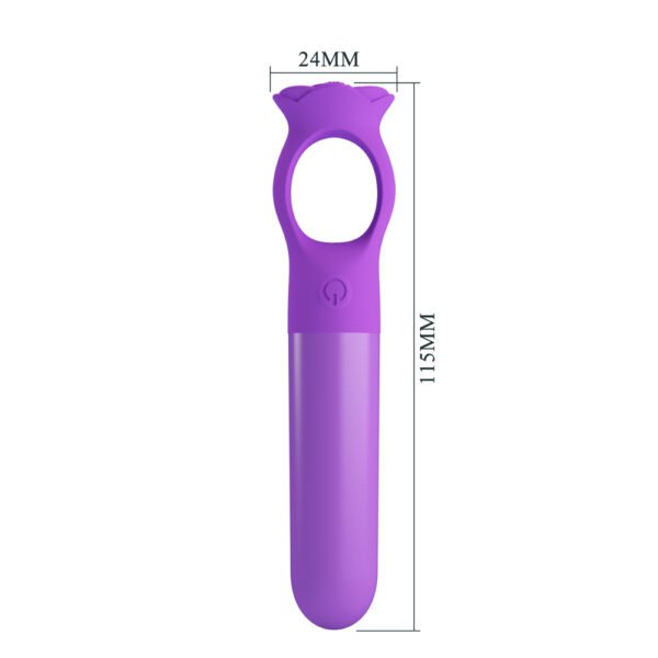 Floral Ring Clit Vibrator BI-300131