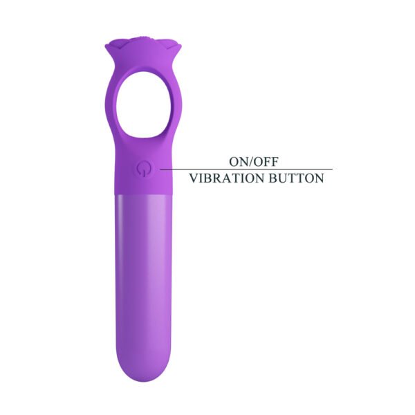 Floral Ring Clit Vibrator BI-300131
