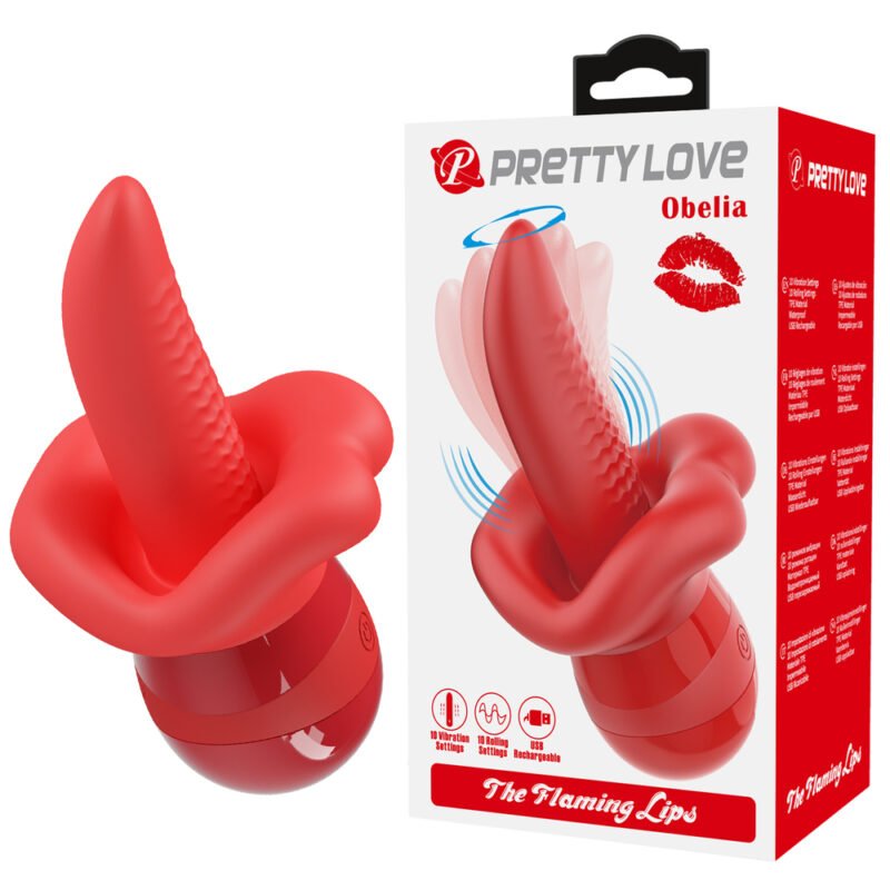 Prettylove Licking Tongue Vibrator BI-300138
