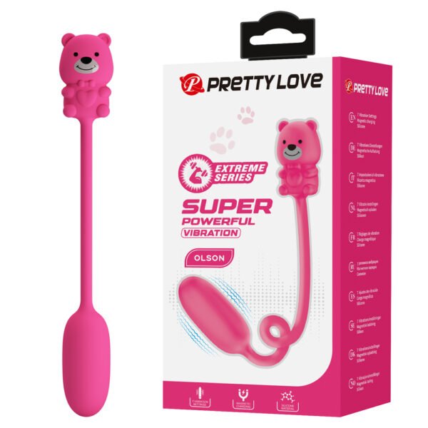 Prettylove Bear Tail Vibrating Bullet BI-300141