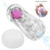 Crystal Masturbation Cup With Soft Ball