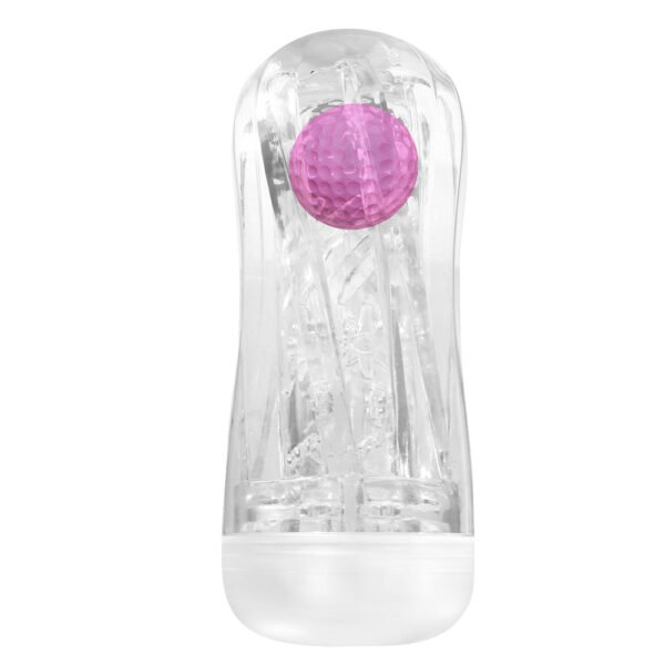 Crystal Masturbation Cup With Soft Ball