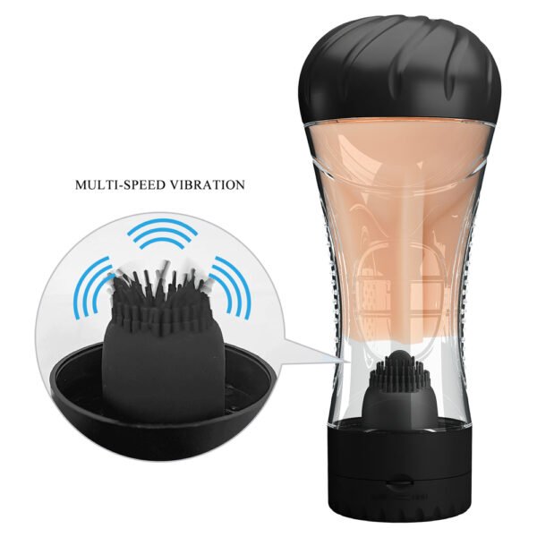 Vibrating Masturbation Cup - Naomi