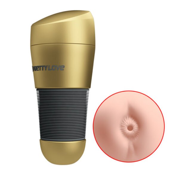 Golden Masturbation Cup - Kitty