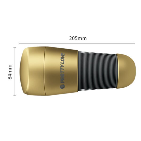 Golden Masturbation Cup - Kitty