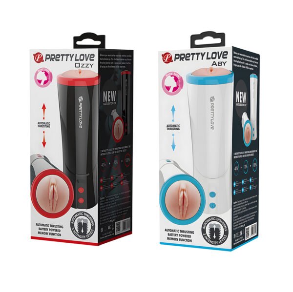 Prettylove Thrusting Masturbator BM-00900T54 Sex Talk Vagina Masturbator