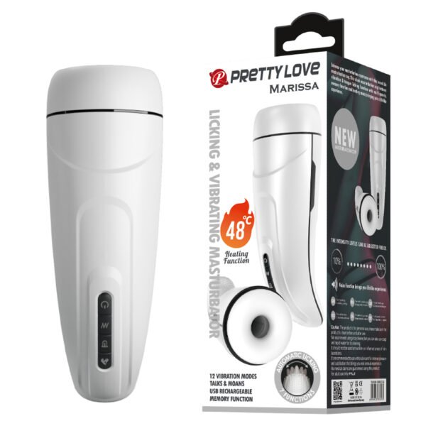 Prettylove Heating Masturbation Cup BM-00900T73Z Vibration Stroker