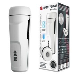 Prettylove Suction Masturbation Cup BM-00900T75ZC Vibrating Masturbator