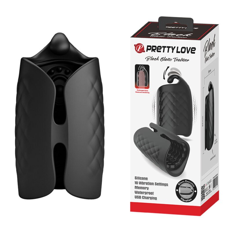 Prettylove Silicone Vibrating Glans Trainer BM-00900T83Z