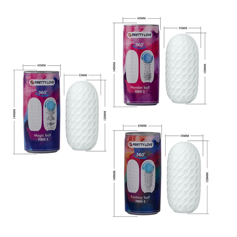 BM-00900T89Q Prettylove Canned Masturbation Cup BM-00900T89Q Egg Stroker