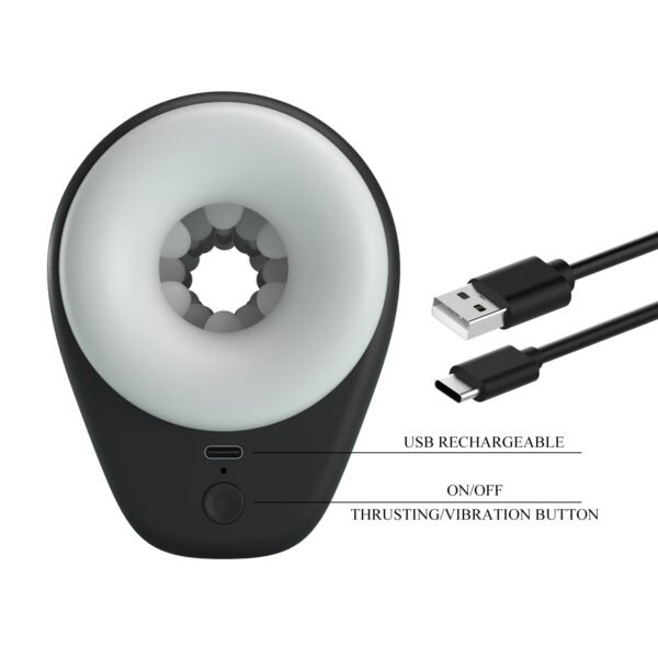 Vibrating Thrusting Masturbation Cup