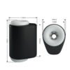 Vibrating Thrusting Masturbation Cup