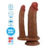 6.9" Suction Base Double Dildos