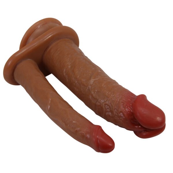 6.9" Suction Base Double Dildos