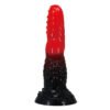 9.6" Silicone Monster Dildo - Fire Dragon