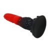 9.6" Silicone Monster Dildo - Fire Dragon