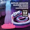 8.0" Silicone Monster Dildo - Void Python