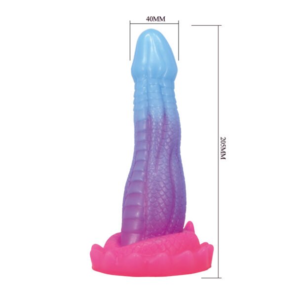 8.0" Silicone Monster Dildo - Void Python
