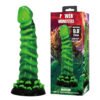 9" Rippled Monster Dildo BW-008150