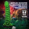 9.0" Silicone Monster Dildo - Manticore