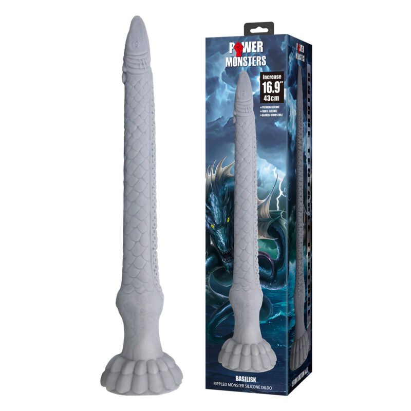 BW-008151 16.9" Basilisk Long Dildo BW-008151
