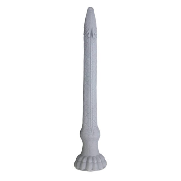16.9" Silicone Monster Dildo - Basilisk