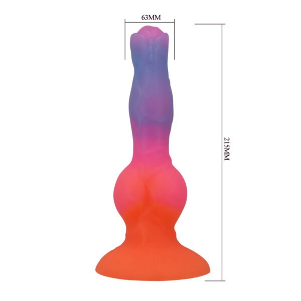 8.4" Silicone Monster Dildo - Hercules