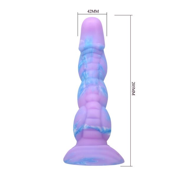 8.0" Silicone Monster Dildo - Alien