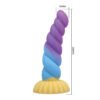8.6" Silicone Unicorn Fantasy Dildo