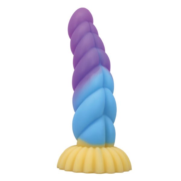 8.6" Silicone Unicorn Fantasy Dildo