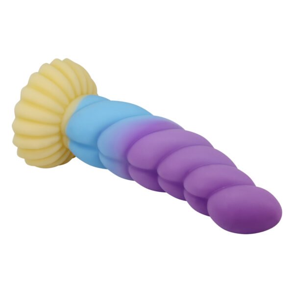 8.6" Silicone Unicorn Fantasy Dildo