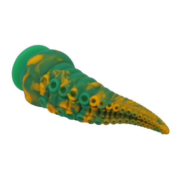 8.8" Green Tentacle Monster Dildo