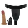 6.8" Vibrating Dildo Strap On BW-022073