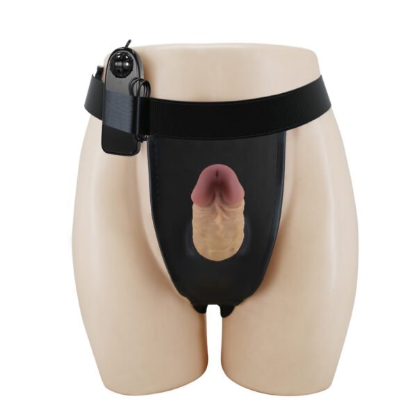 6.8" Vibrating Dildo Strap On BW-022073