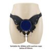 Butterfly Leather Harness Dildo BW-022075