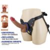 Butterfly Leather Harness Dildo BW-022075