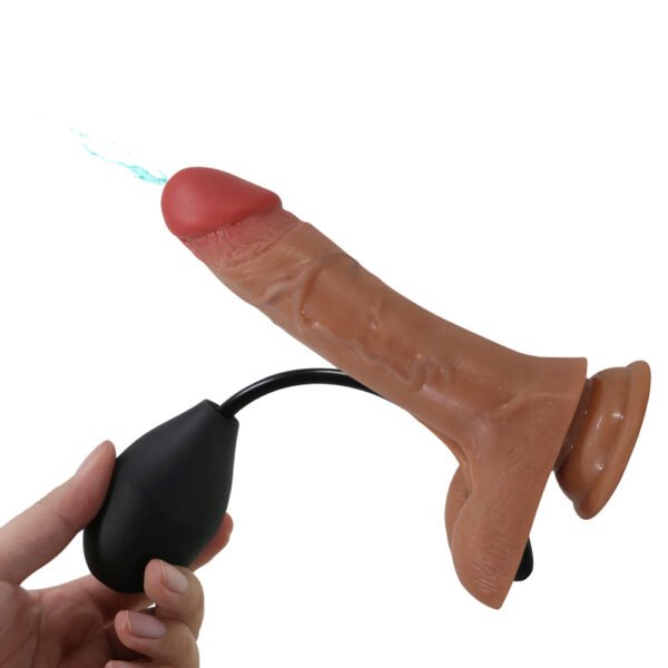 Squirting Ball Dildo Strap On BW-022103P
