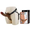Prettylove Vibration Hollow Penis Strap On BW-022105Z Harness Penis Extension