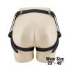 Butterfly Leather Strap On Panty BW-022107-1