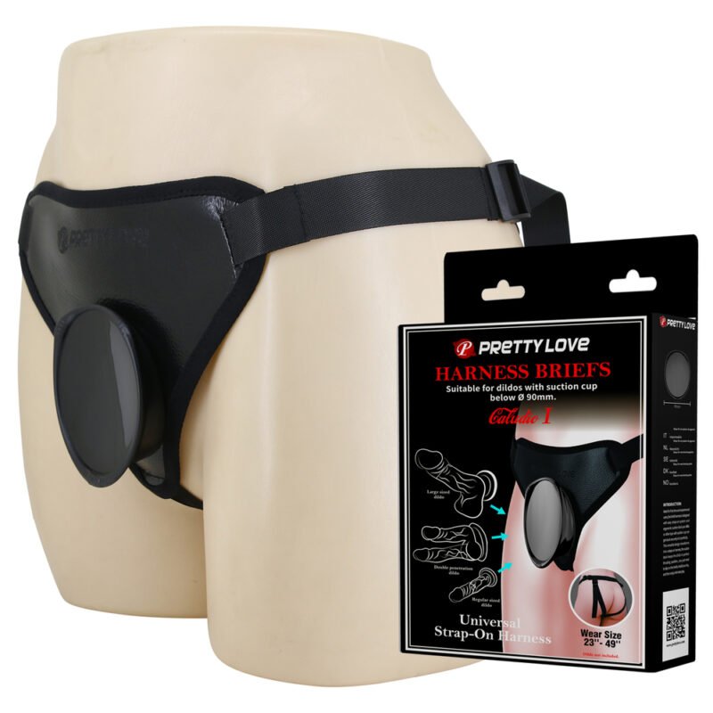 Prettylove Suction Cup Strap On Panty BW-022107