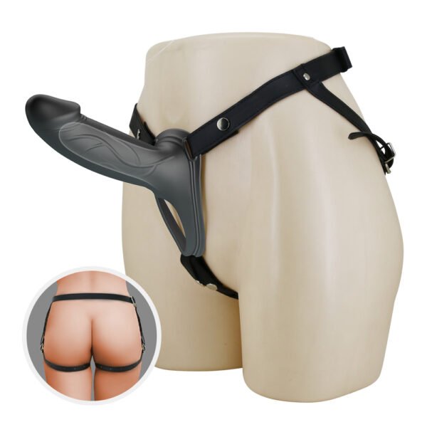 6.6" Silicone Penis Extension Strap On