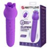 Prettylove Purple Licking Rose Vibrator BW-055023