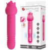 Prettylove Double End Thrusting Licking Rose Vibrator BW-055024