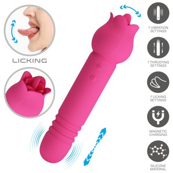Thrusting Licking Vibrator BW-055024