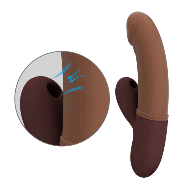Suction Rabbit Dildo Vibrator - Kane
