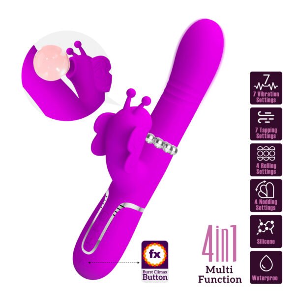 Butterfly Clit Tapping Vibrator BW-500011
